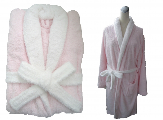 Adult's Two Tone Shawl Collar Robe 3