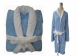 Adult's Two Tone Shawl Collar Robe